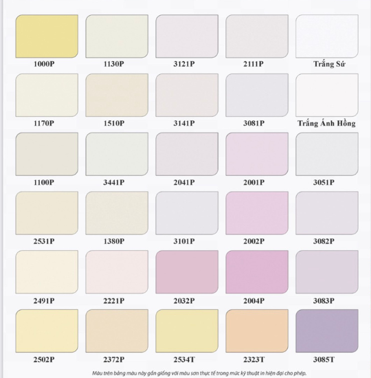 Bảng màu 2